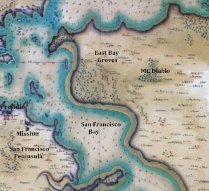 1776 Canizares map